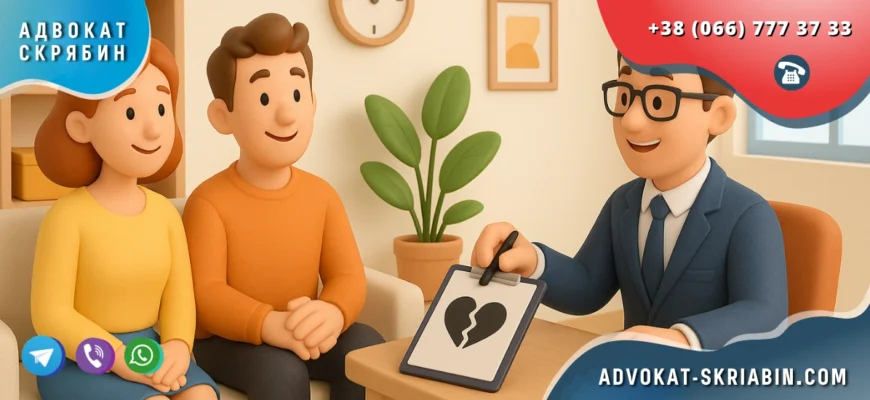 Документы для развода в Украине — адвокат Скрябин Алексей Николаевич