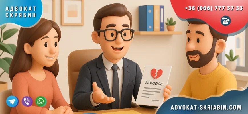 Развод без прописки и регистрации в Украине и консультация адвоката