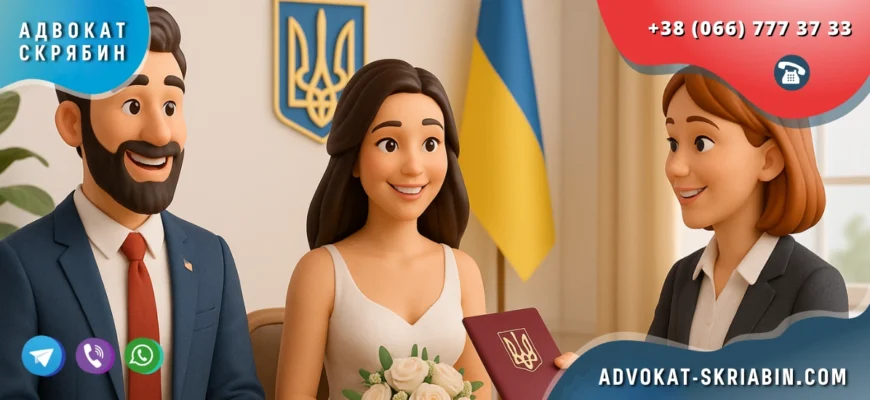 Регистрация брака с иностранцем в Украине и юридическая помощь адвоката