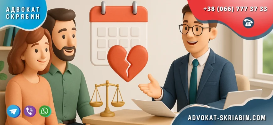 Сроки развода в Украине — сколько длится процедура