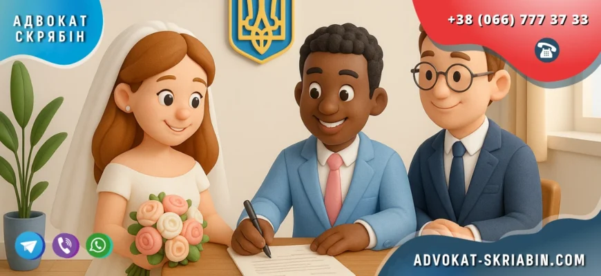 Реєстрація шлюбу з іноземцем в Україні