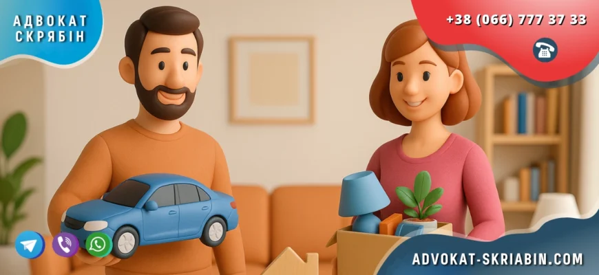 Поділ майна подружжя