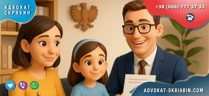 Определение места жительства ребёнка в Украине