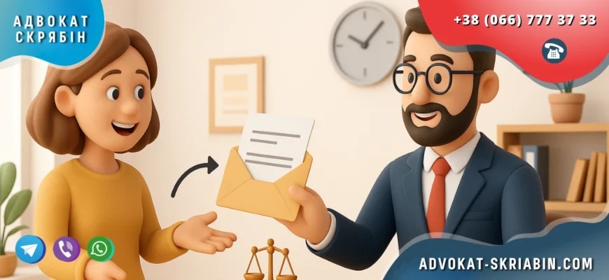 заява про надіслання ухвали про відкриття провадження в Україні