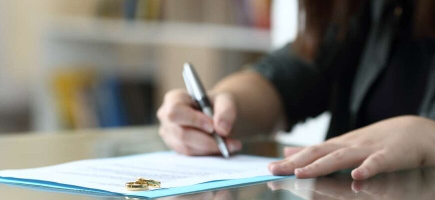 What documents are needed for a divorce?