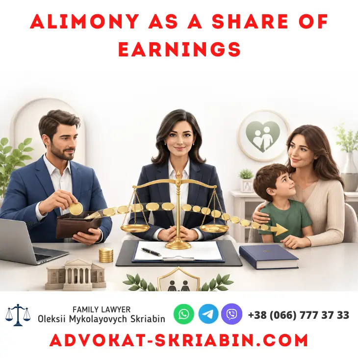Alimony as a share of earnings legal support Alimony as a share of earnings legal support by family lawyer
