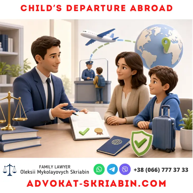 child’s departure abroad legal assistance for parents