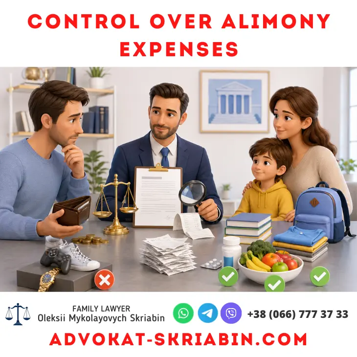 Control over alimony expenses — lawyer guidance Control over alimony expenses and legal supervision by a family lawyer