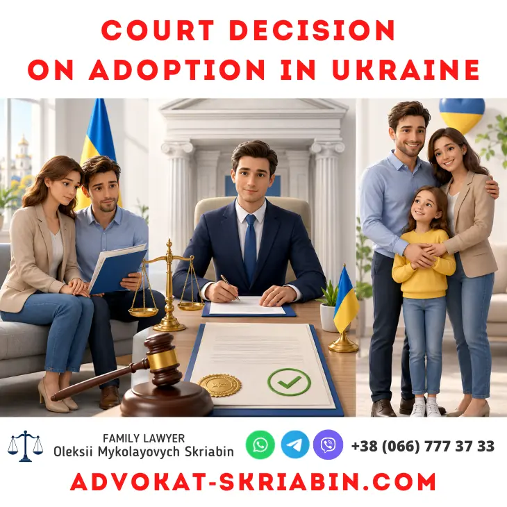Court decision on adoption in Ukraine with lawyer support