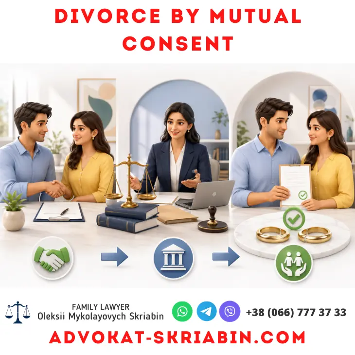 Divorce by Mutual Consent — Lawyer Support Divorce by mutual consent legal support from a family lawyer