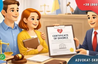 Divorce certificate based on court decision issued after legal proceedings with family lawyer support