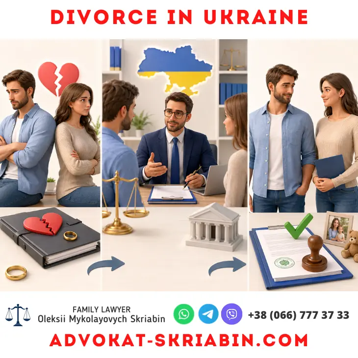 Divorce in Ukraine — legal assistance from a family lawyer