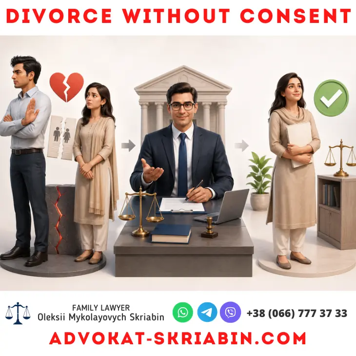 Divorce without consent legal assistance from a family lawyer