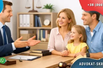 Family lawyer consultation with parents and child in a modern office interior