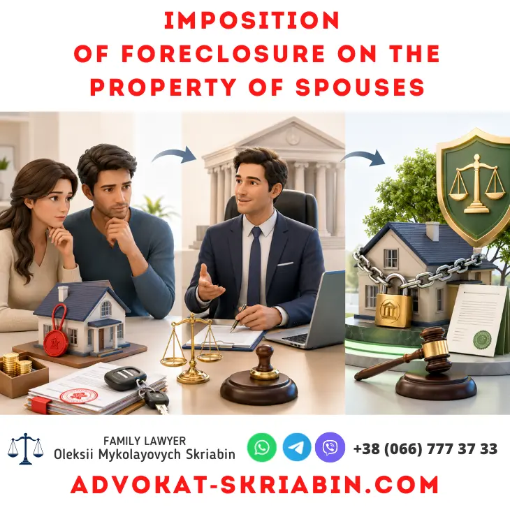 Imposition of foreclosure on spouses’ property with legal assistance from a lawyer