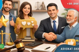 Positive client reviews about lawyer Skryabin O.M. in a modern legal office