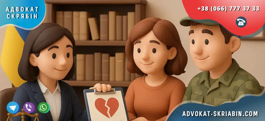 розлучення з військовослужбовцем в Україні