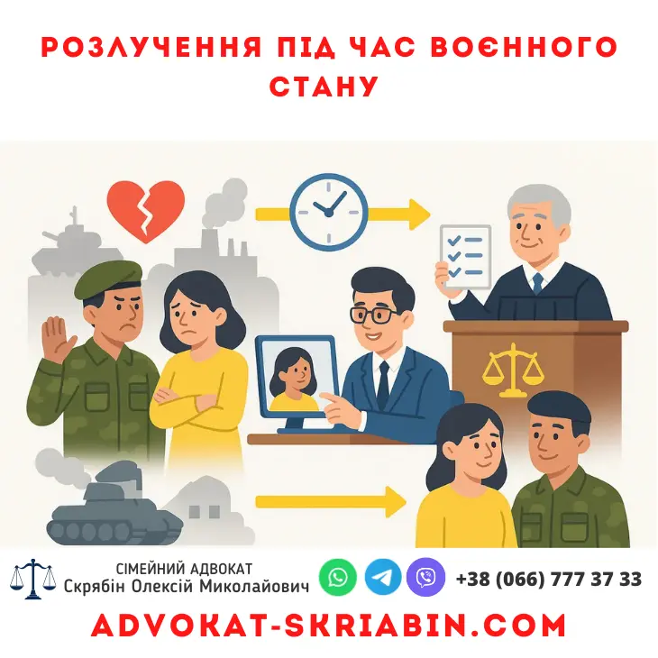 розлучення під час воєнного стану в Україні