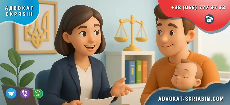 встановлення факту батьківства