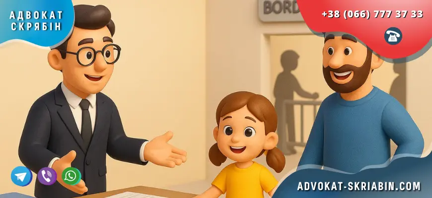 заборона на виїзд дитини за кордон