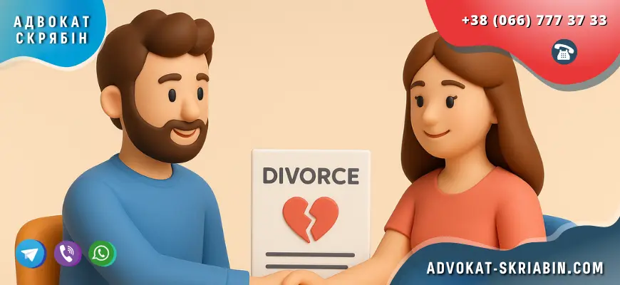 розлучення за спільною згодою адвокат Скрябін