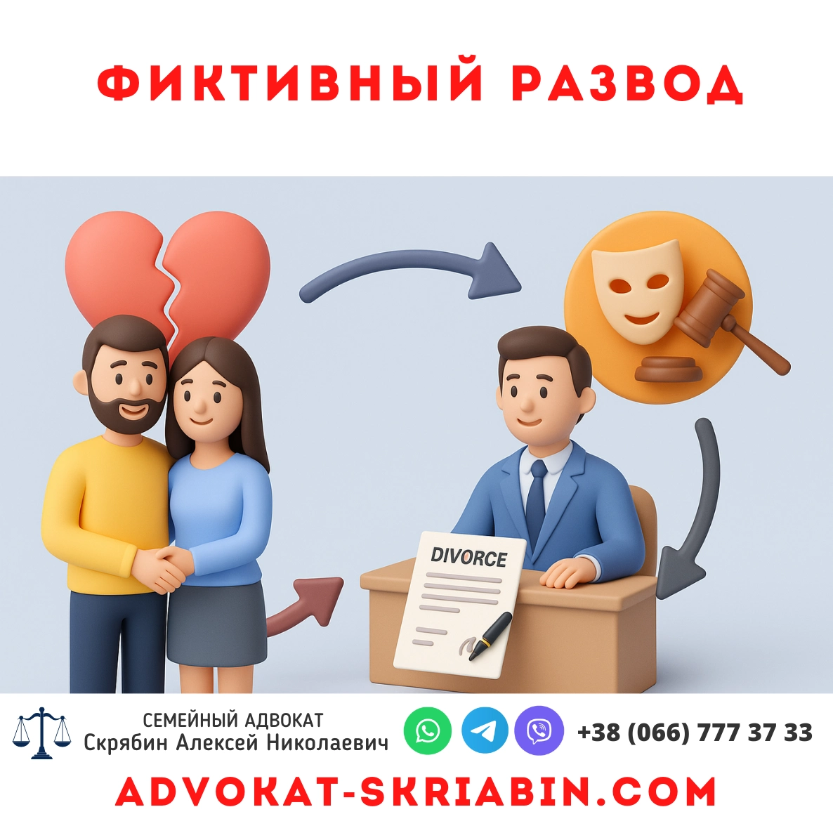 Фиктивный развод — юридическая проверка и ответственность Фиктивный развод — ложный брак и проверка адвокатом документов
