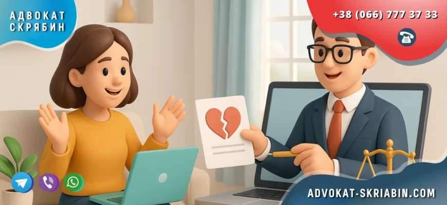 Развод онлайн бесплатно в Украине