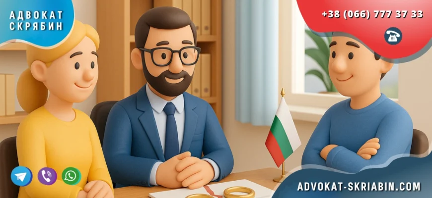Развод в Болгарии для украинцев с участием адвоката