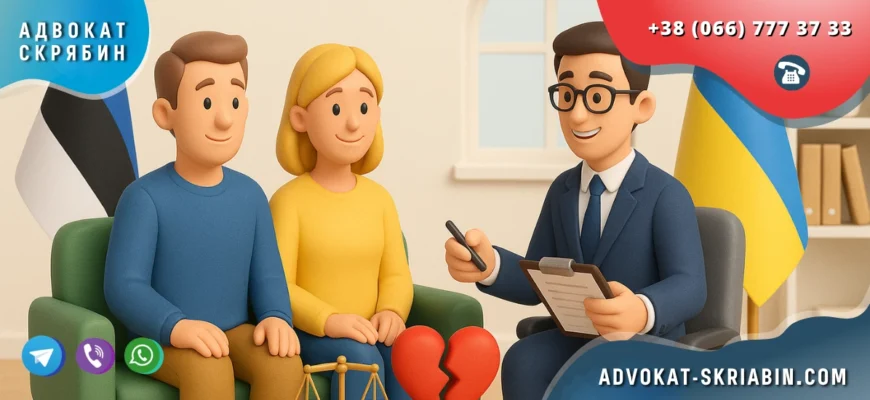 Развод в Эстонии для украинцев консультация с адвокатом