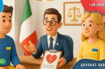 Развод в Италии для украинцев с участием адвоката
