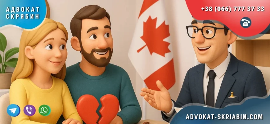 Развод в Канаде для украинцев — помощь семейного адвоката в оформлении и защите прав