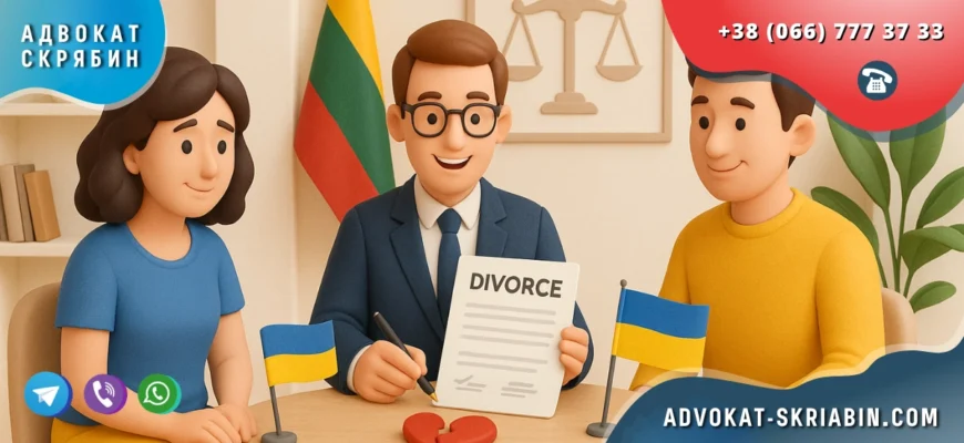 Развод в Литве для украинцев