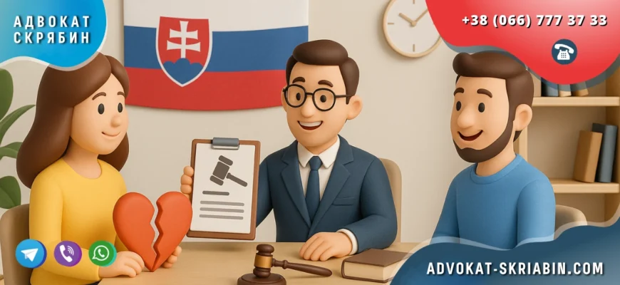 Развод в Словакии для украинцев