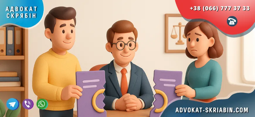 розірвання шлюбу за заявою одного з подружжя