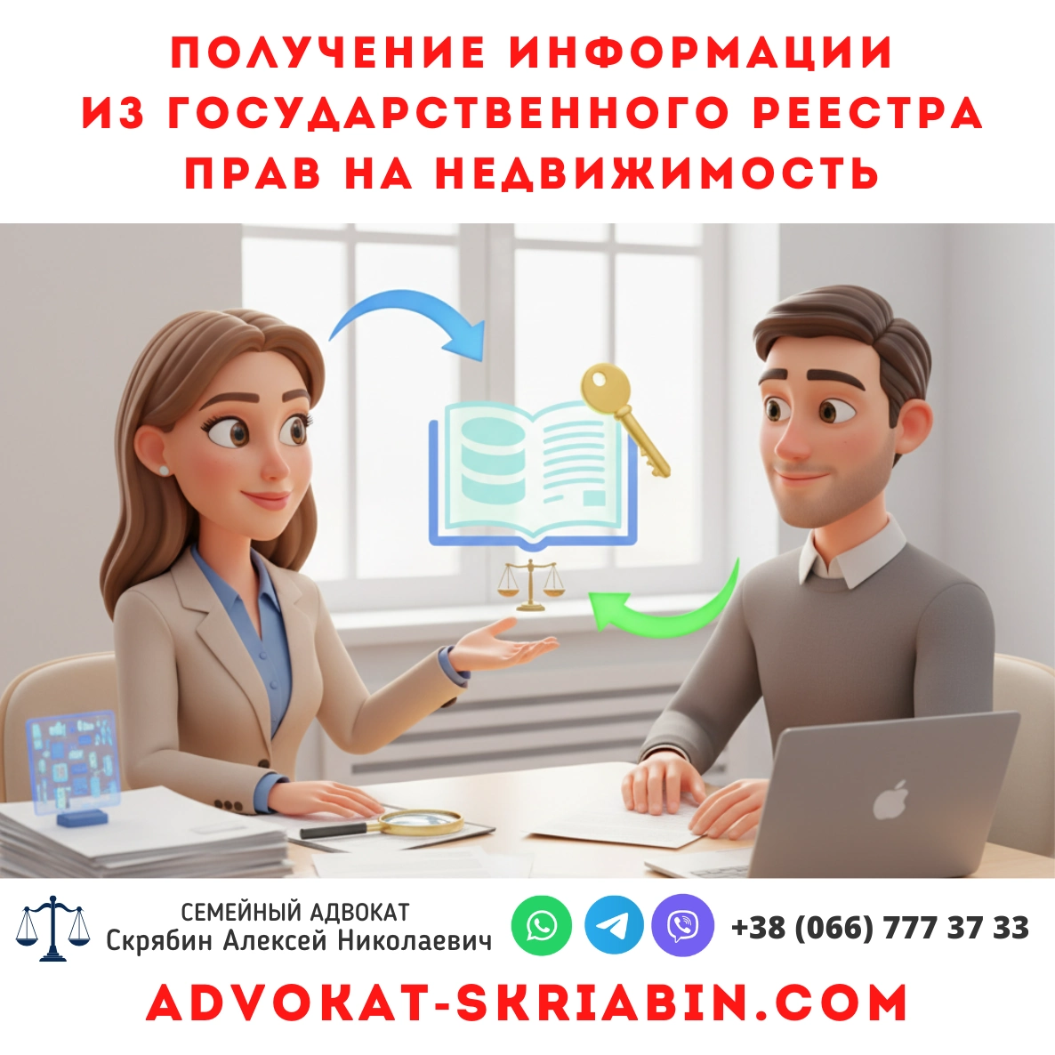 Получение информации из Государственного реестра прав на недвижимость