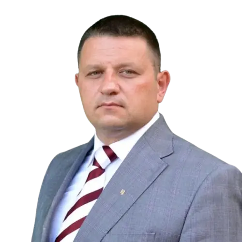 portrait of Oleksii Skriabin, a lawyer specializing in family law