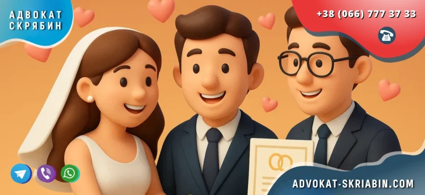 Как получить свидетельство о браке в Украине — помощь адвоката