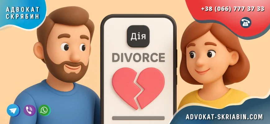 Развод через Дія онлайн в Украине — как подать заявление