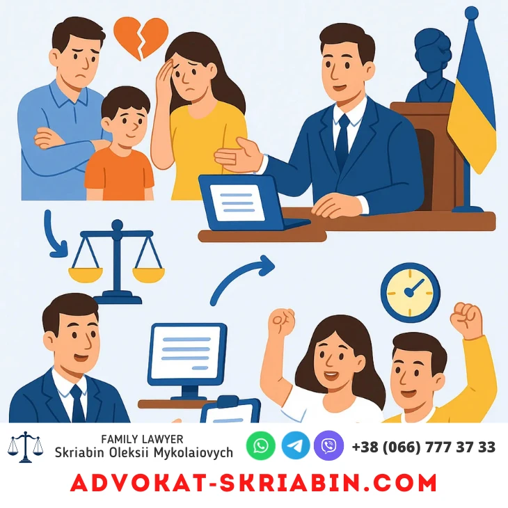 Recognition in Ukraine of a foreign court decision on divorce – family lawyer Skriabin Oleksii Mykolaivych