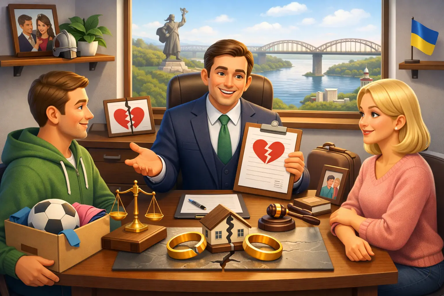 Розлучення у Запоріжжі через адвоката з поділом майна та захистом прав