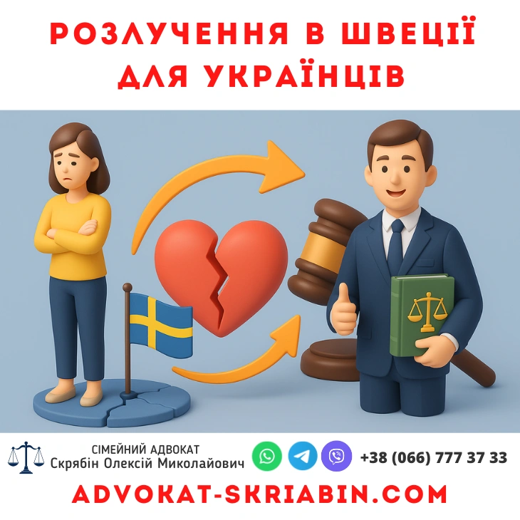 Розлучення в Швеції для українців з допомогою сімейного адвоката