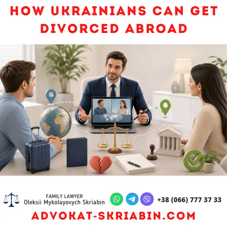 How Ukrainians Can Get Divorced Abroad — Lawyer Help How Ukrainians can get divorced abroad — online legal assistance by a lawyer