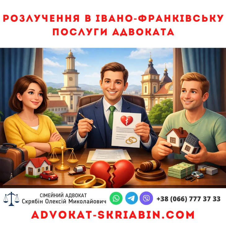 Розлучення в Івано-Франківську — послуги сімейного адвоката Розлучення в Івано-Франківську послуги сімейного адвоката