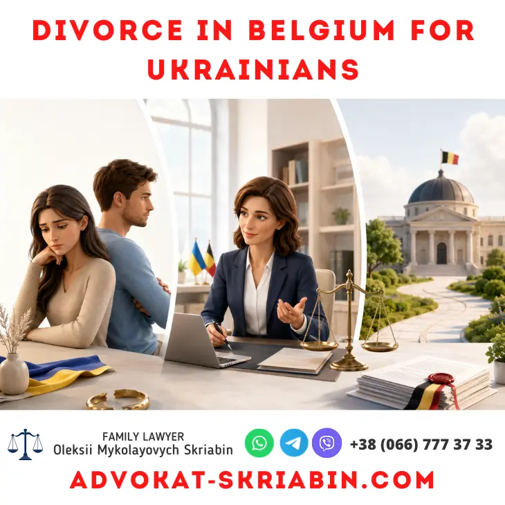Divorce in Belgium for Ukrainians — legal help from a lawyer