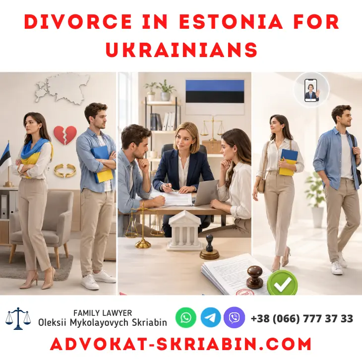 Divorce in Estonia for Ukrainians — legal assistance from a family lawyer
