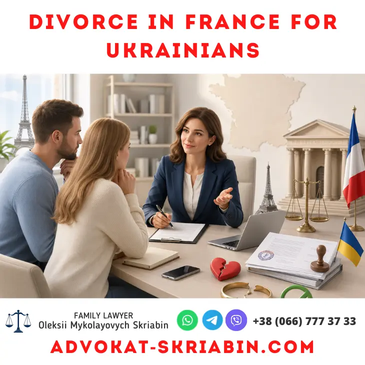 Divorce in France for Ukrainians legal help Divorce in France for Ukrainians legal assistance by a lawyer