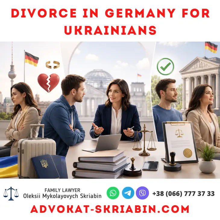 Divorce in Germany for Ukrainians — legal assistance from a family lawyer