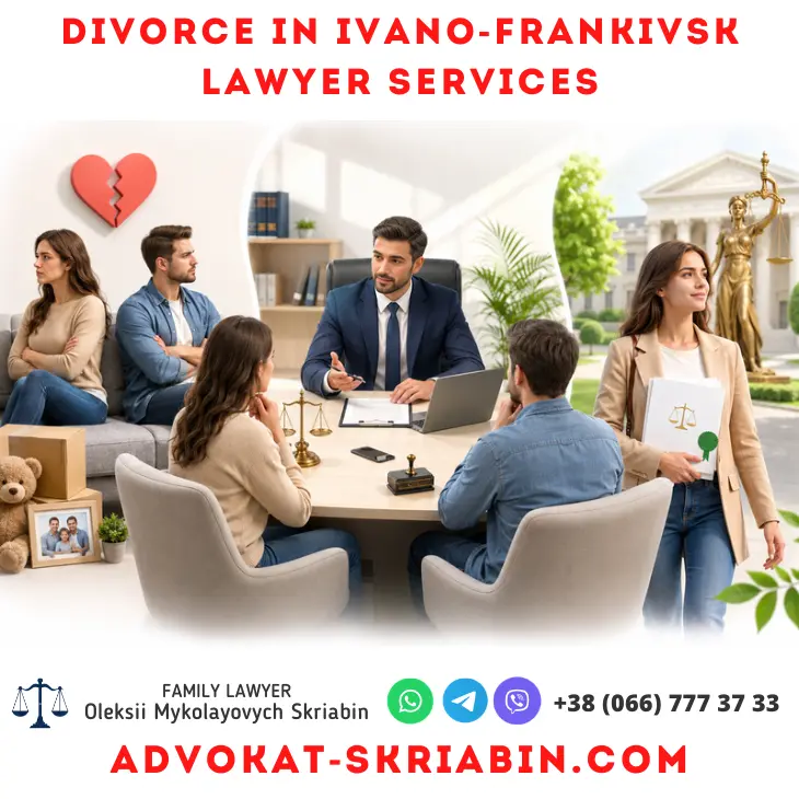 Divorce in Ivano-Frankivsk lawyer services and legal assistance