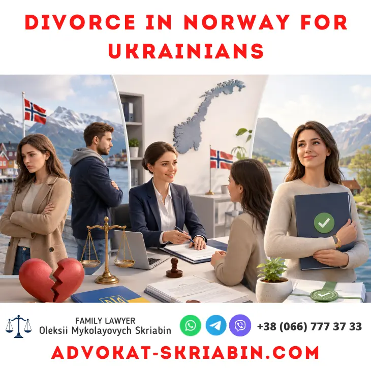 Divorce in Norway for Ukrainians with legal support from a lawyer