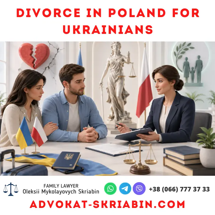 Divorce in Poland for Ukrainians — legal assistance from a family lawyer